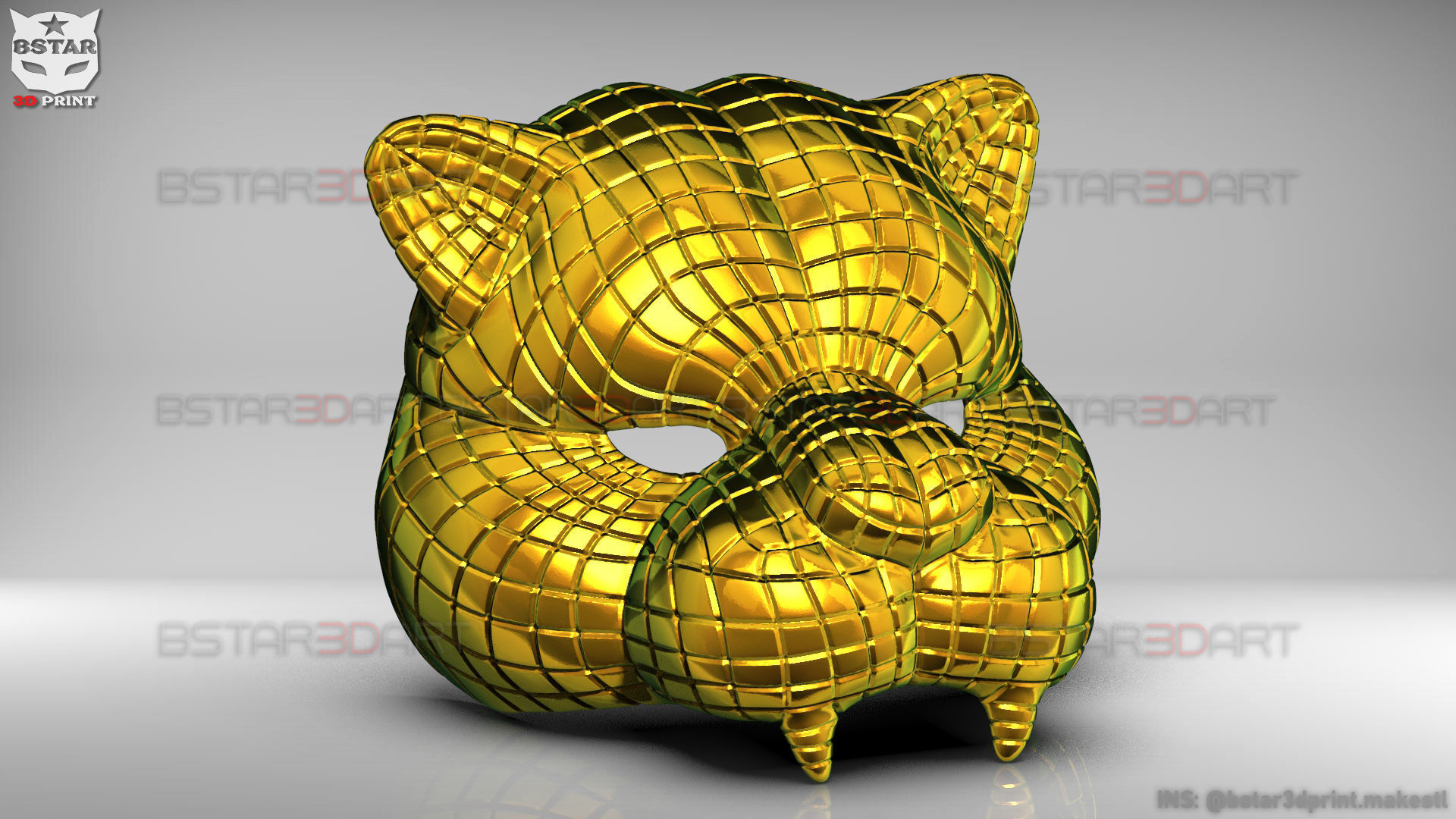 Squid Game Mask - Vip Tiger Mask  Cosplay 3D print model_39