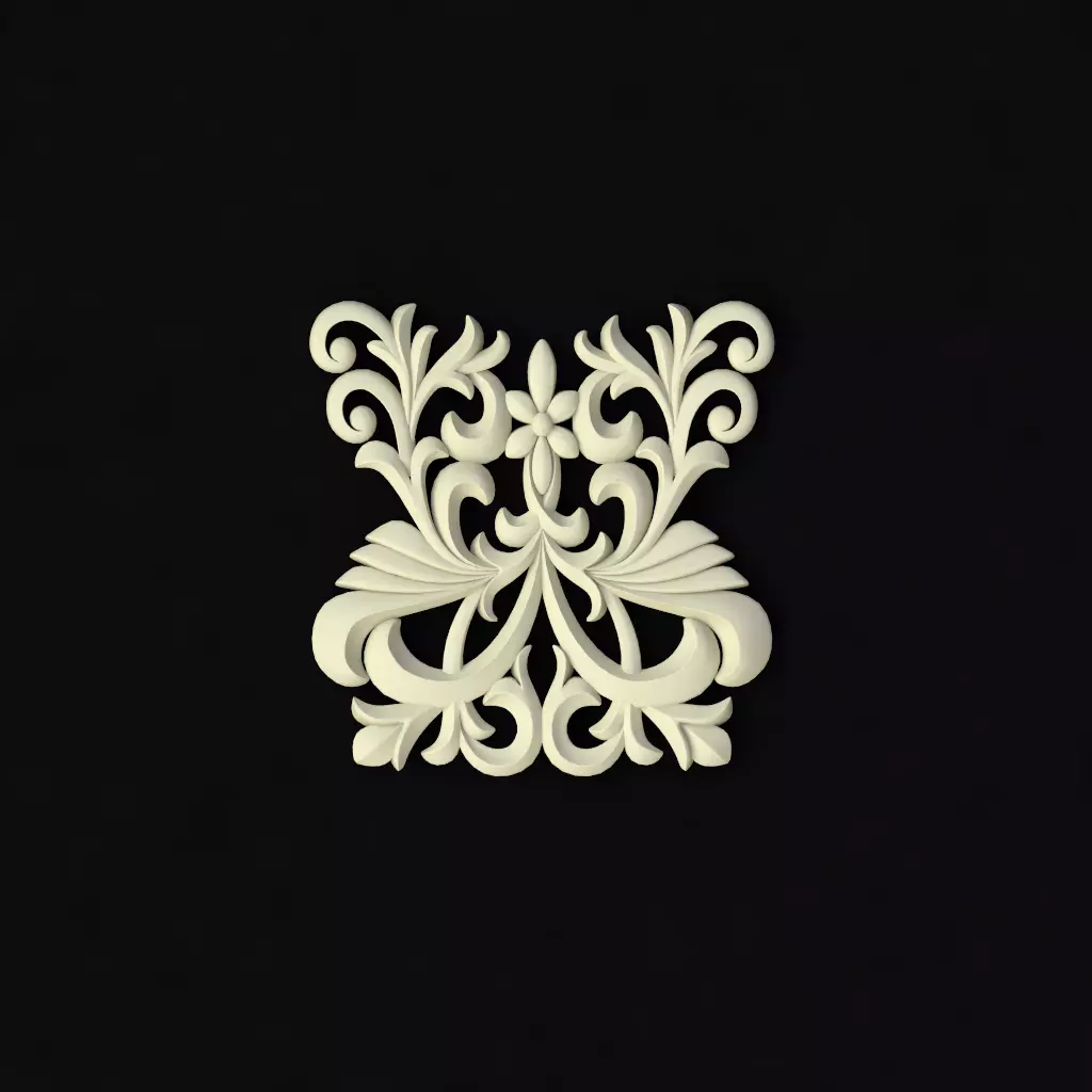 dekor ornament 3D model_0