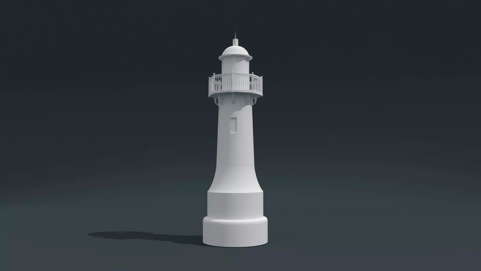 Sarych is a lighthouse  3D model_0