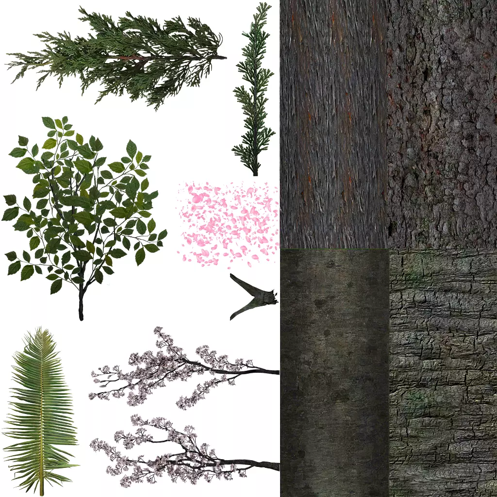 Samurai town of freefire 3D model