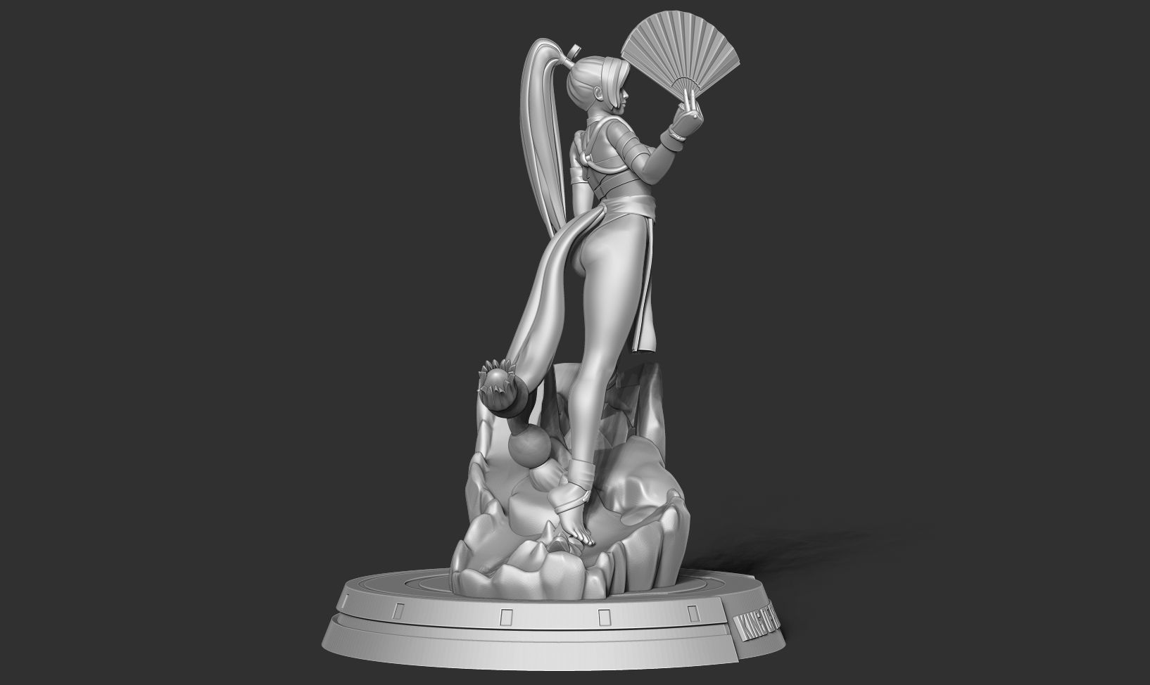 Mai Shiranui 3D print model_20