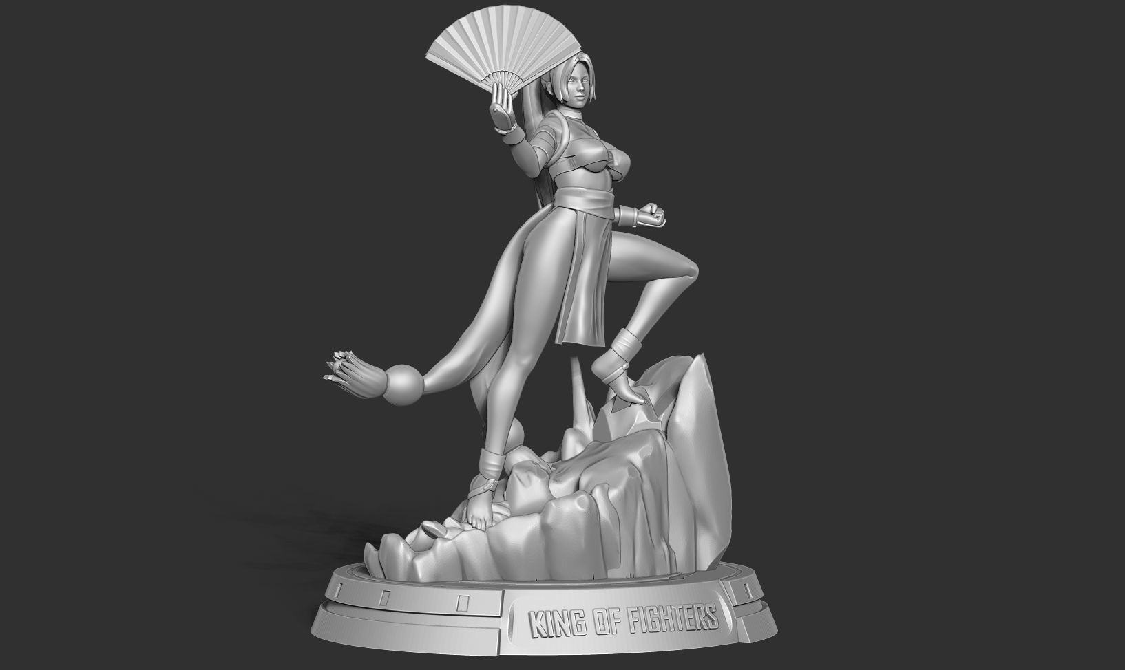 Mai Shiranui 3D print model_21