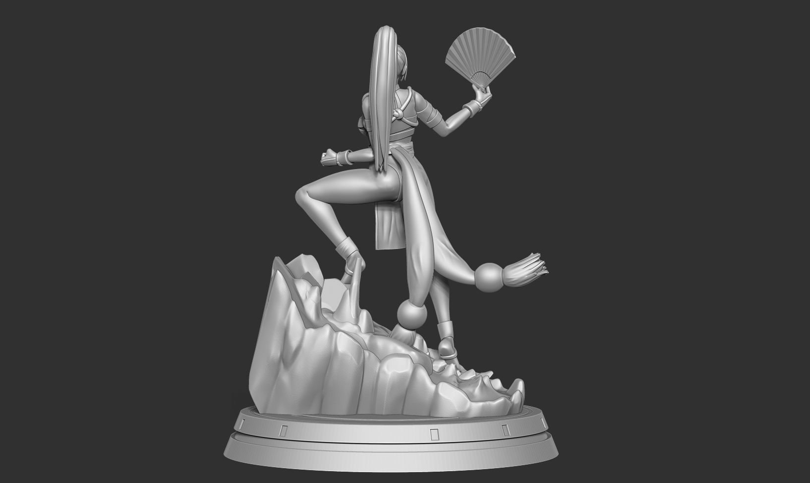 Mai Shiranui 3D print model_28