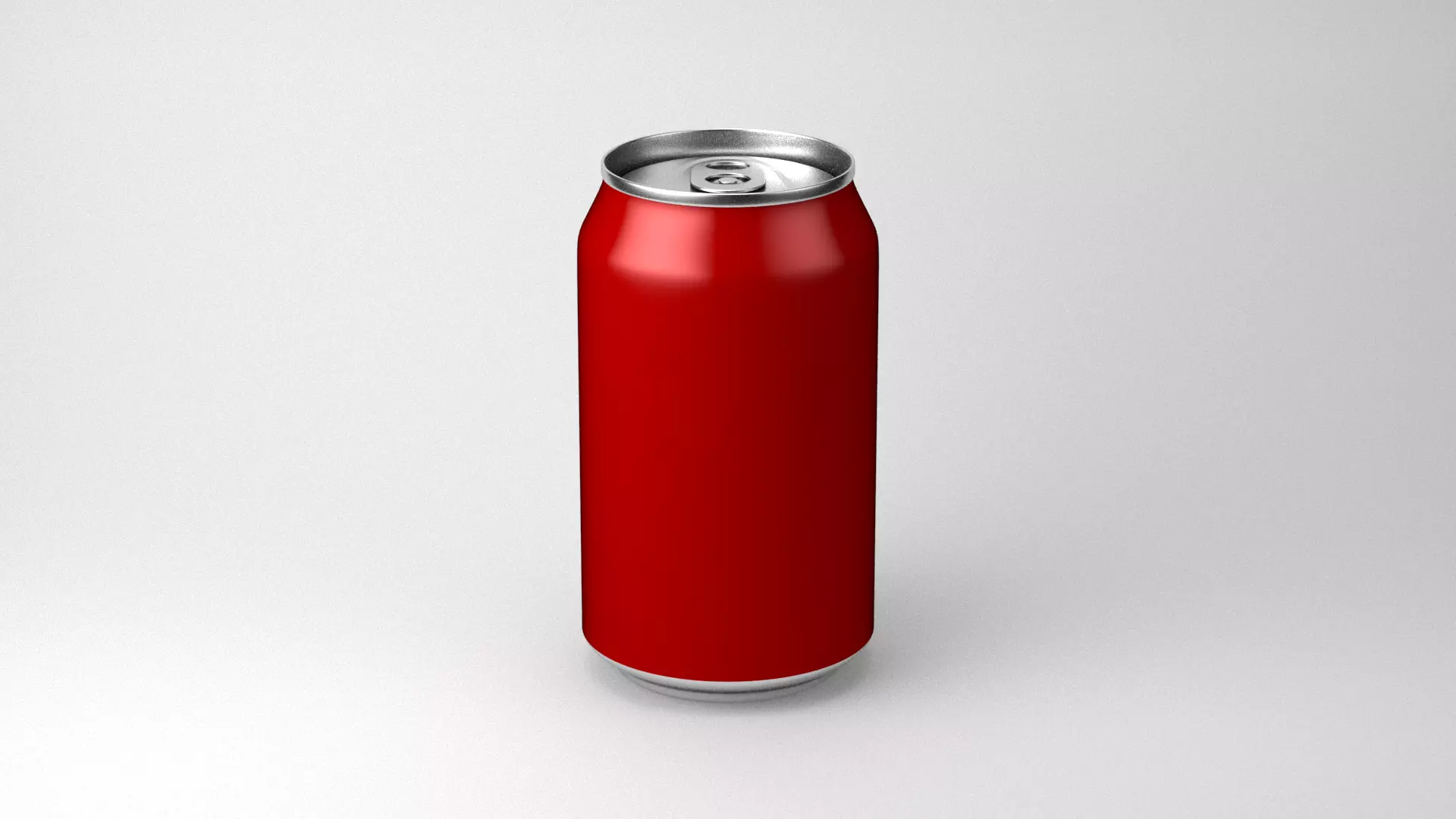 Coke Can 330mL Low-poly 3D model_0