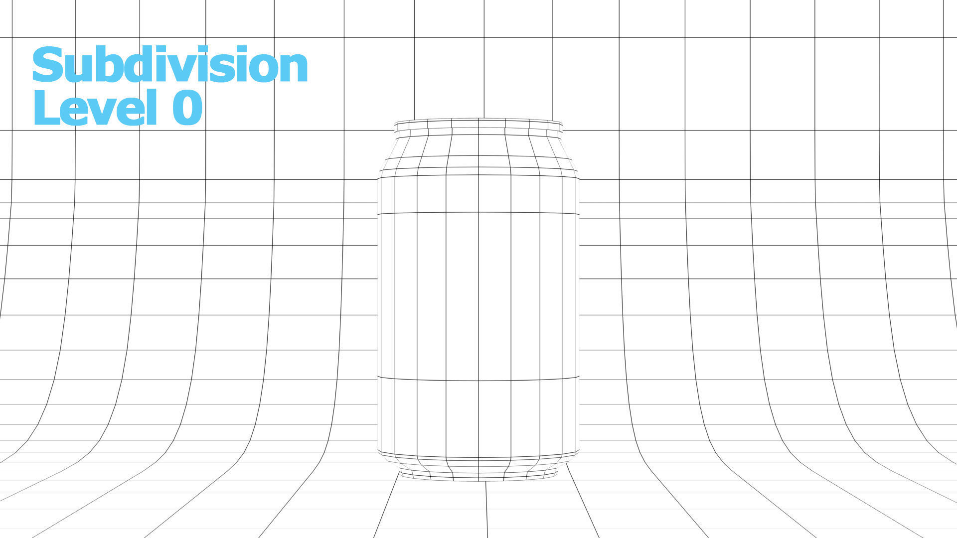 Coke Can 330mL Low-poly 3D model_4