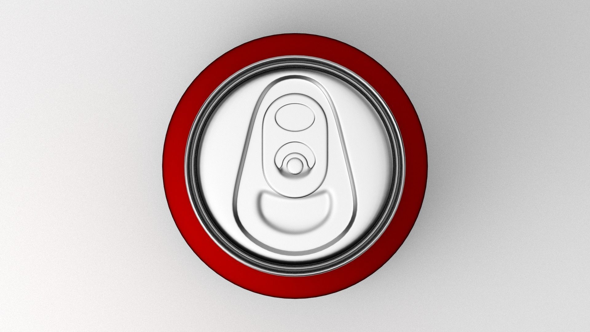 Coke Can 330mL Low-poly 3D model_3