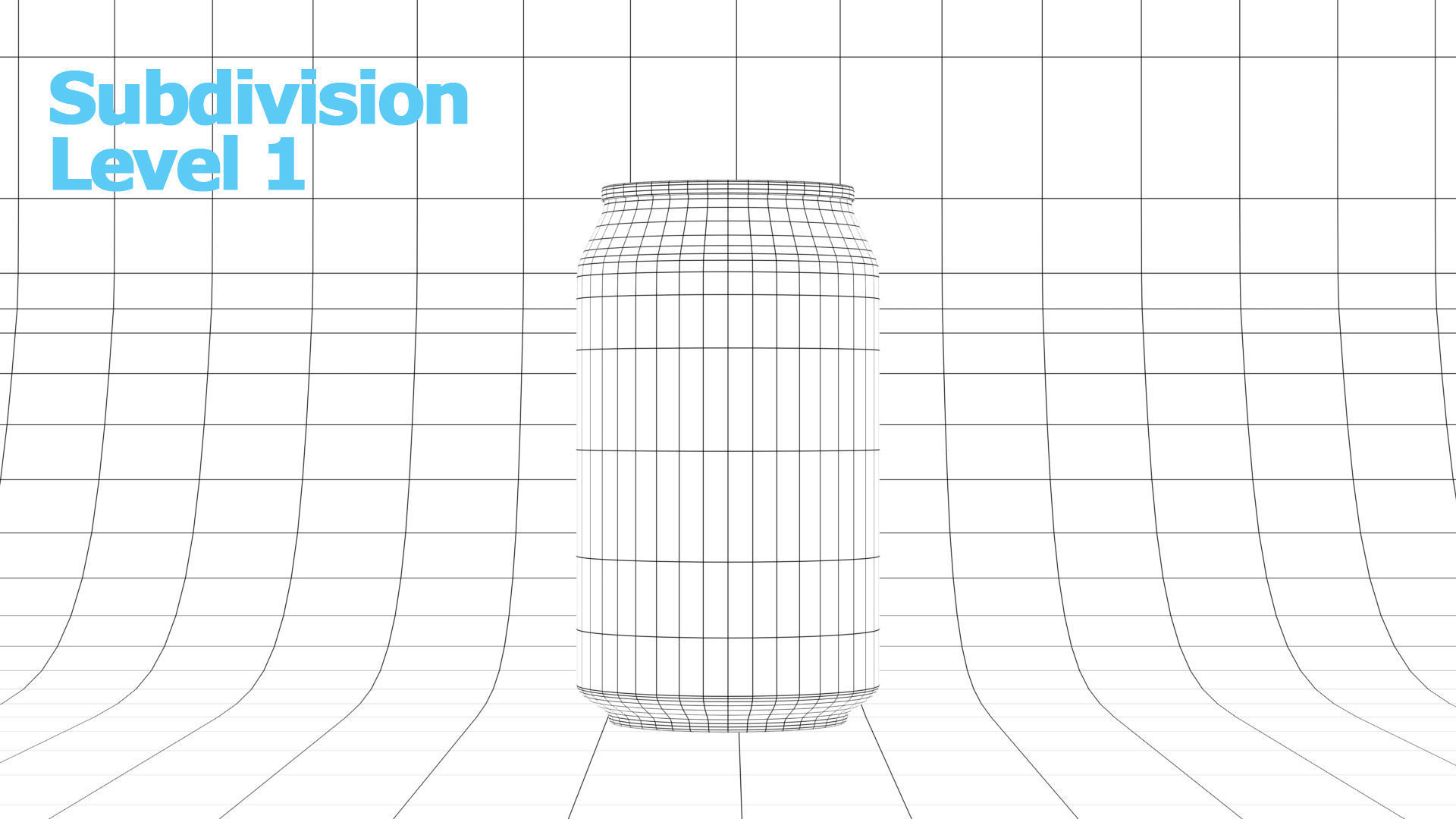 Coke Can 330mL Low-poly 3D model_6