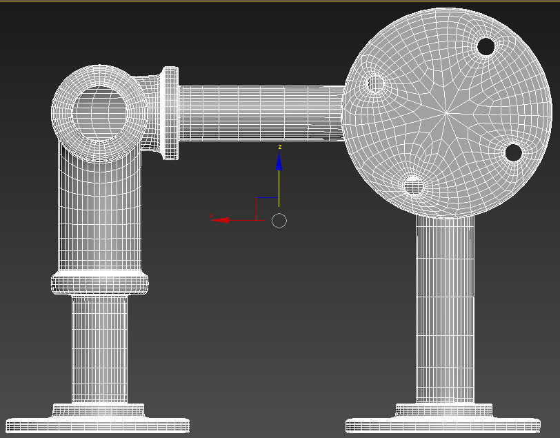 pipe  assembly 3D model_9