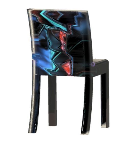 3d model chair superman 3D print model_3