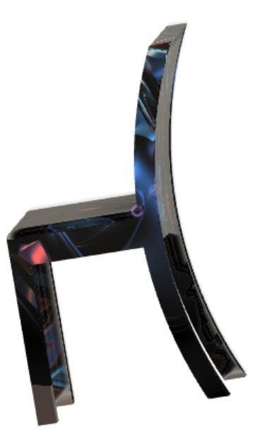 3d model chair superman 3D print model_1