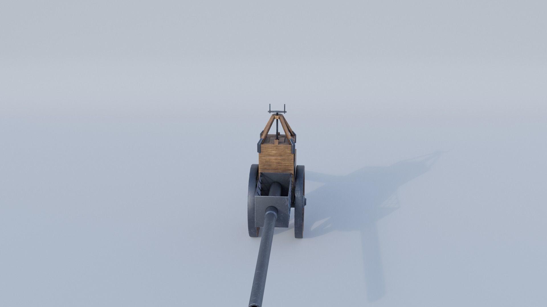 Leonardo da Vinci Architonnerre  Low-poly 3D model_7