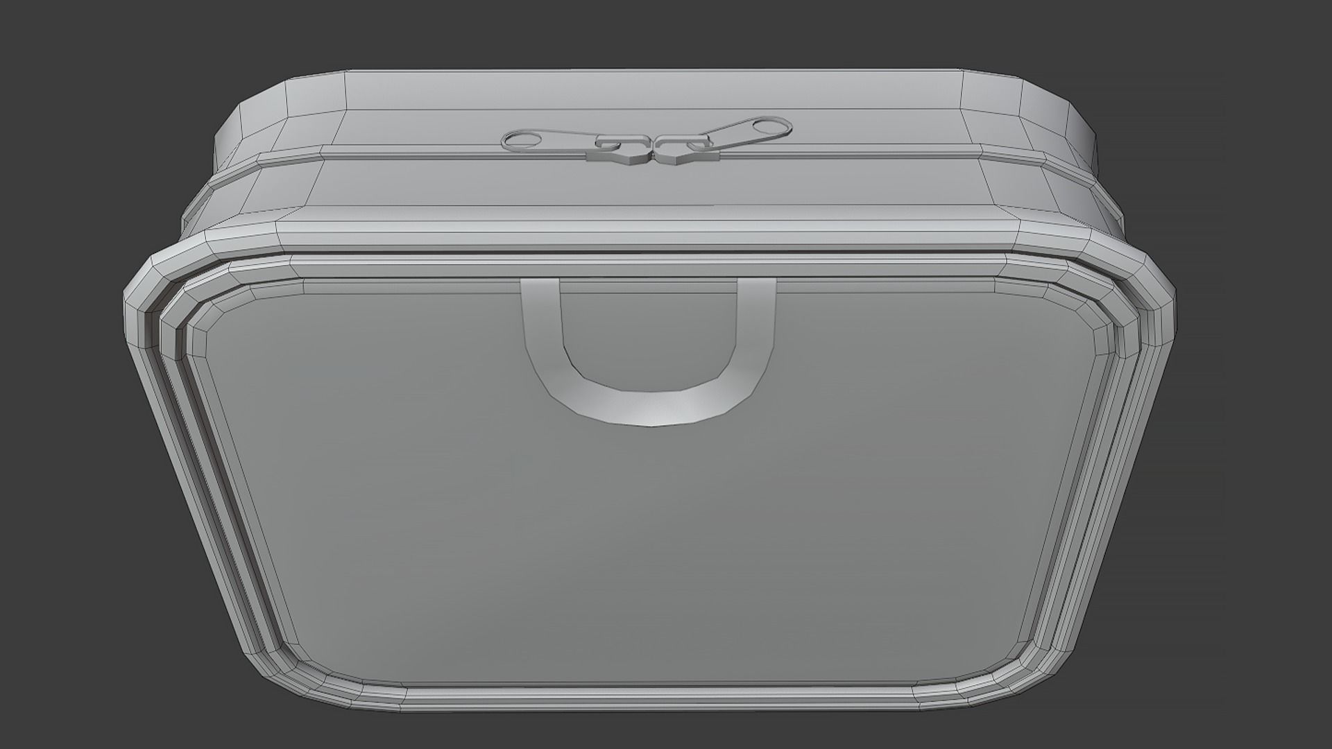 Medkit first aid kit Low-poly 3D model_5