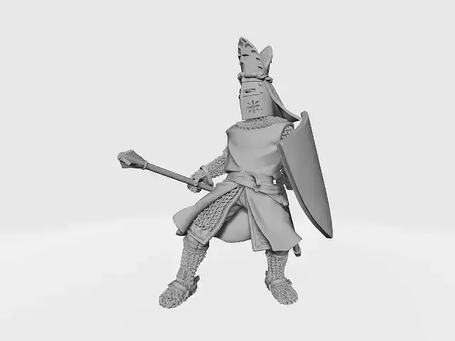 The Red Bishop of Tartu Herman von Tartu 3D print model