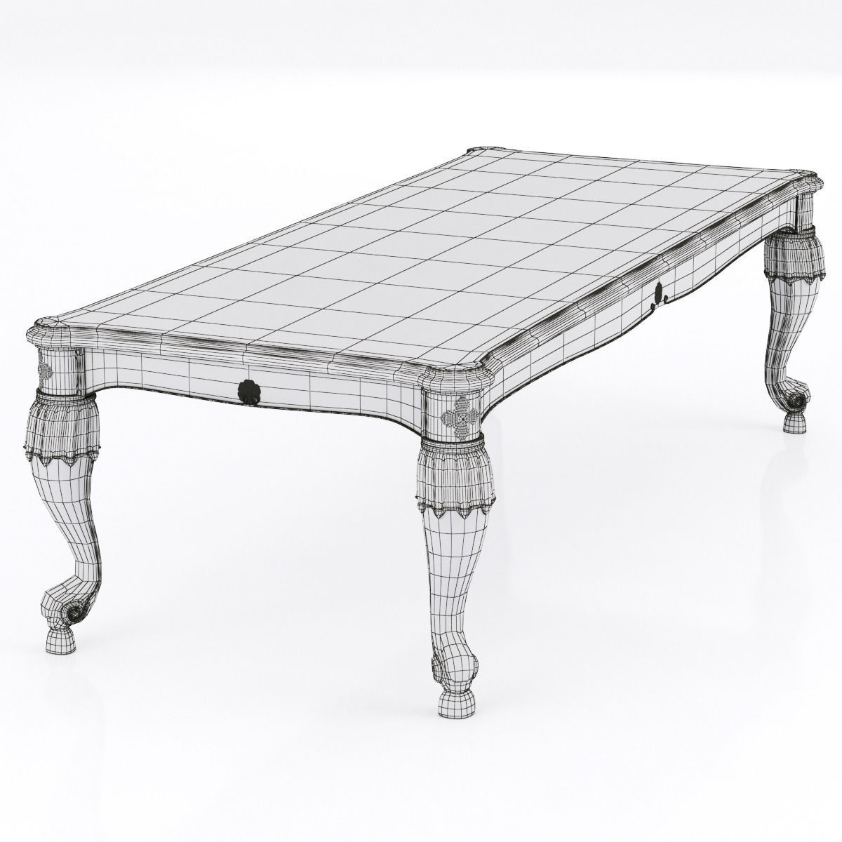 Meroni Lifestyle table 3D model_4