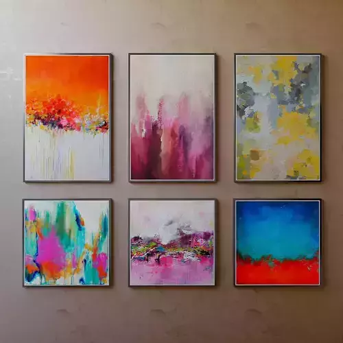 Collection of paintings abstract art part 11