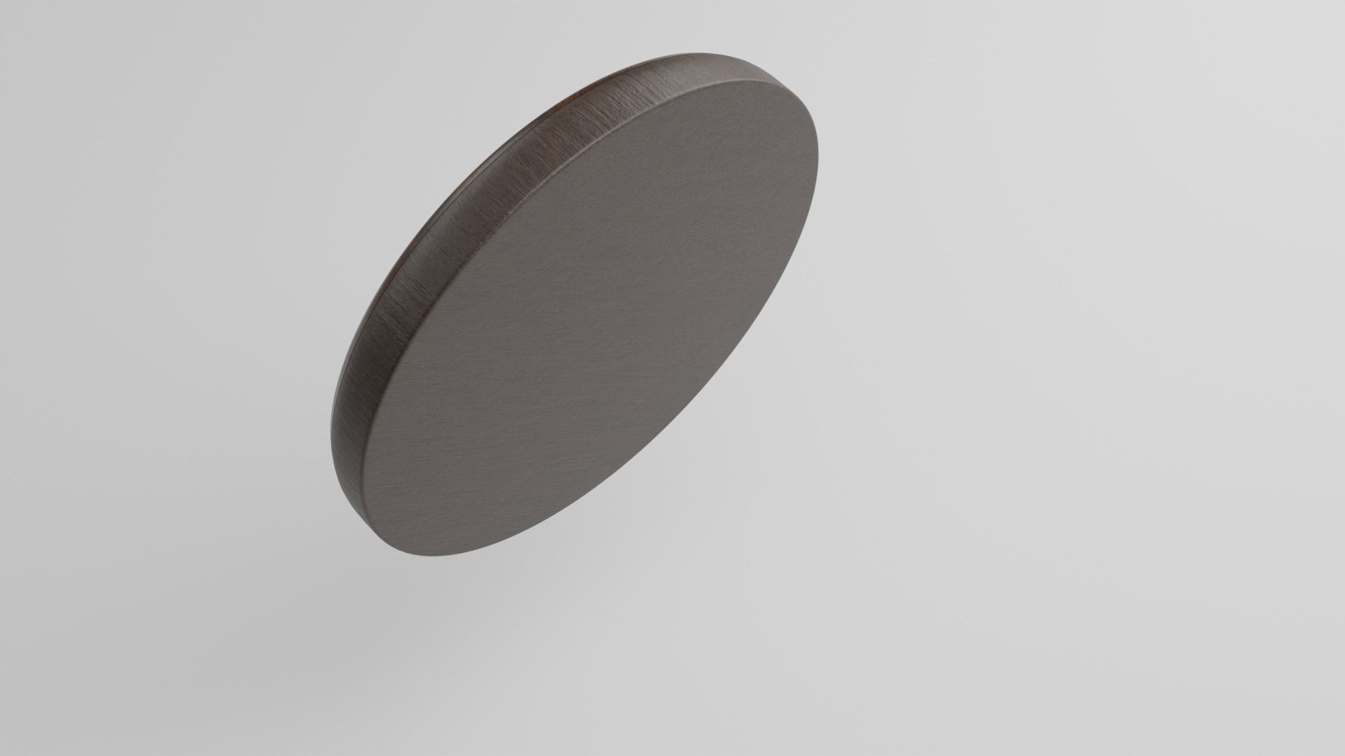 Clock hanging on wall Low-poly 3D model_3