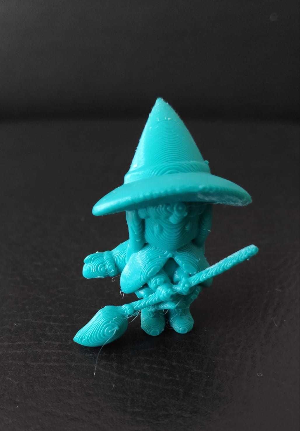 Cute Witch 3D print model_11