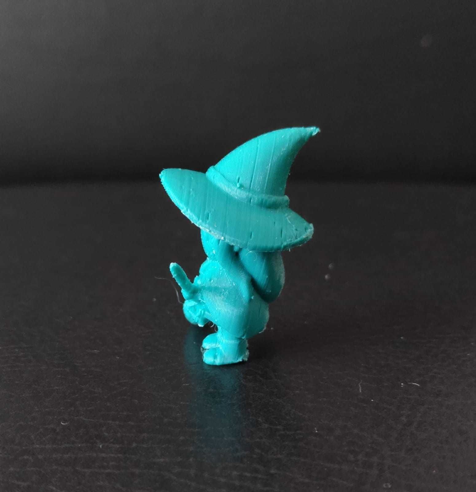 Cute Witch 3D print model_6