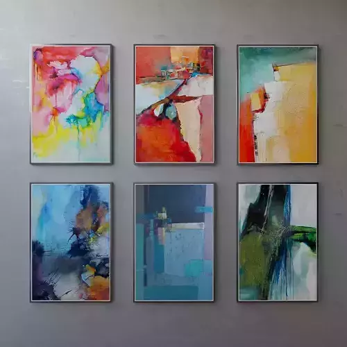 Collection of paintings abstract art part 12