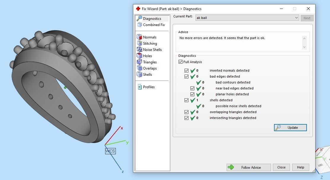 AK-47 Bullet iced-out pendant 3D print model_6