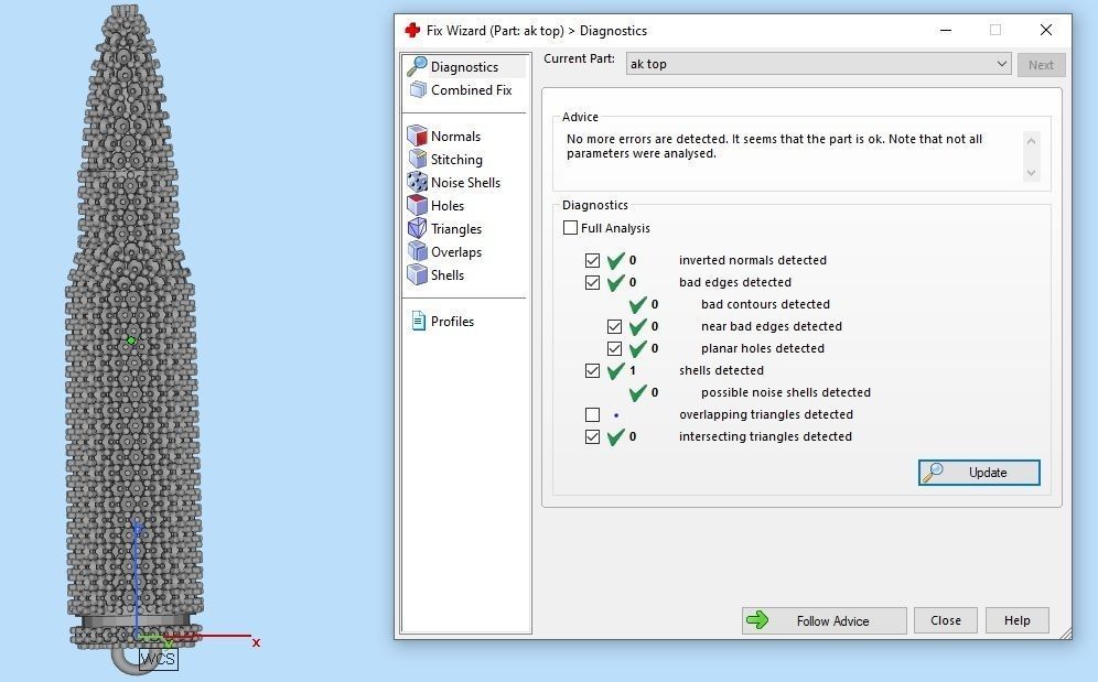 AK-47 Bullet iced-out pendant 3D print model_7
