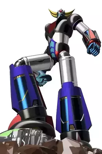 40cm tall ufo robot grendizer statue 3d printing models