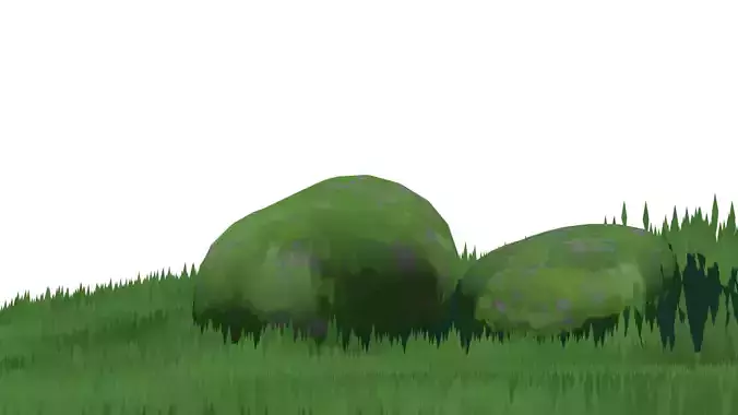 Rock and Grass Toon shader