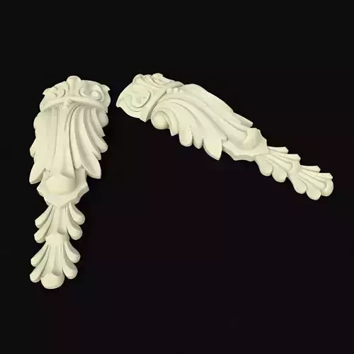 pilaster ornate griffin