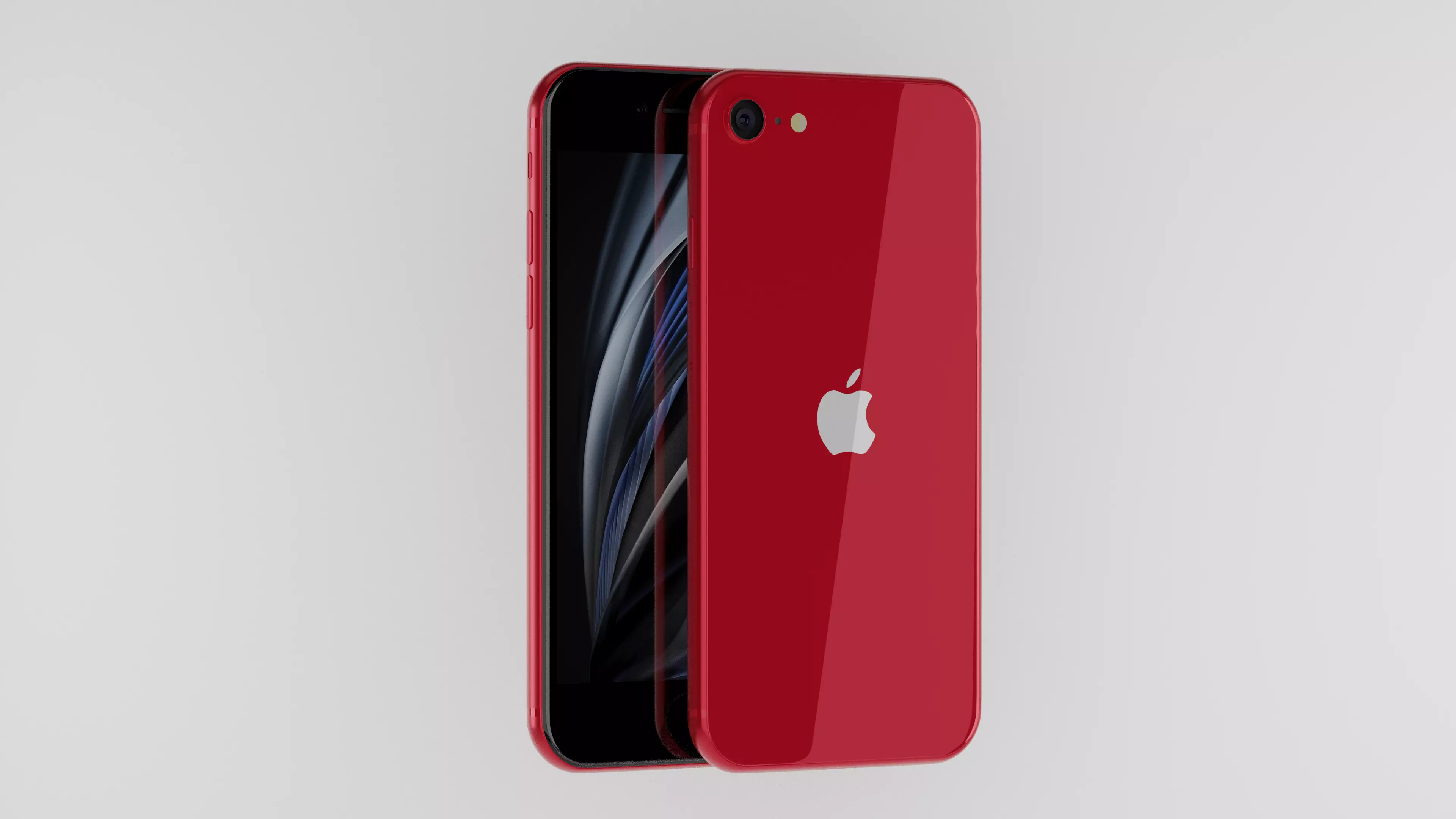 Apple iPhone SE 2020 3D model Free 3D model