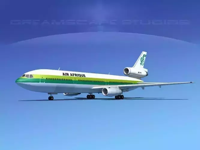 Douglas DC-10 Afrique