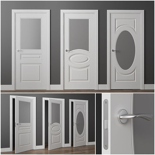 Doors Union Riviera 127v 232v 104v 3D model