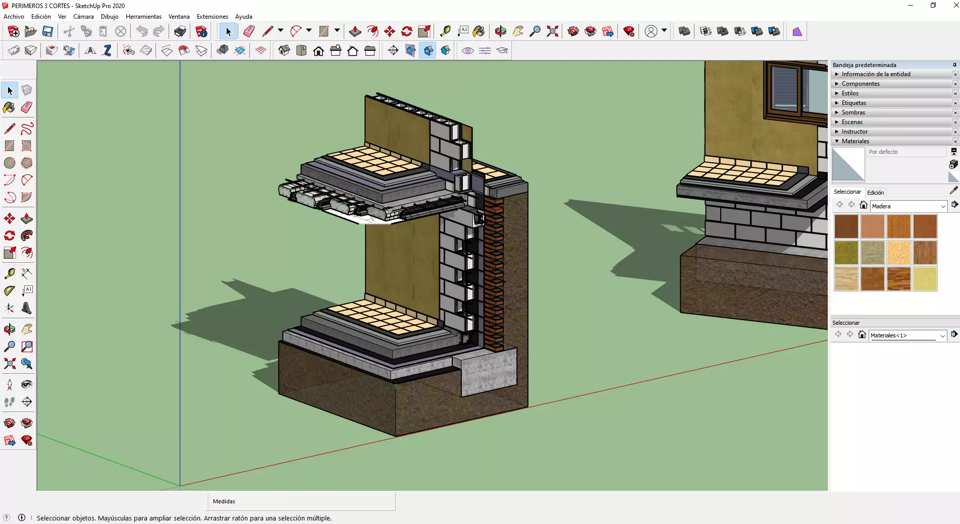DETALLE CONSTRUCTIVO BLOQUES DE HORMIGON  3D model_0