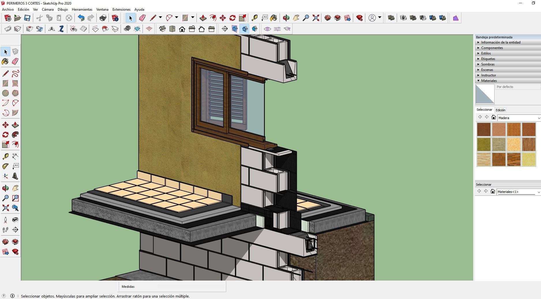 DETALLE CONSTRUCTIVO BLOQUES DE HORMIGON  3D model_1