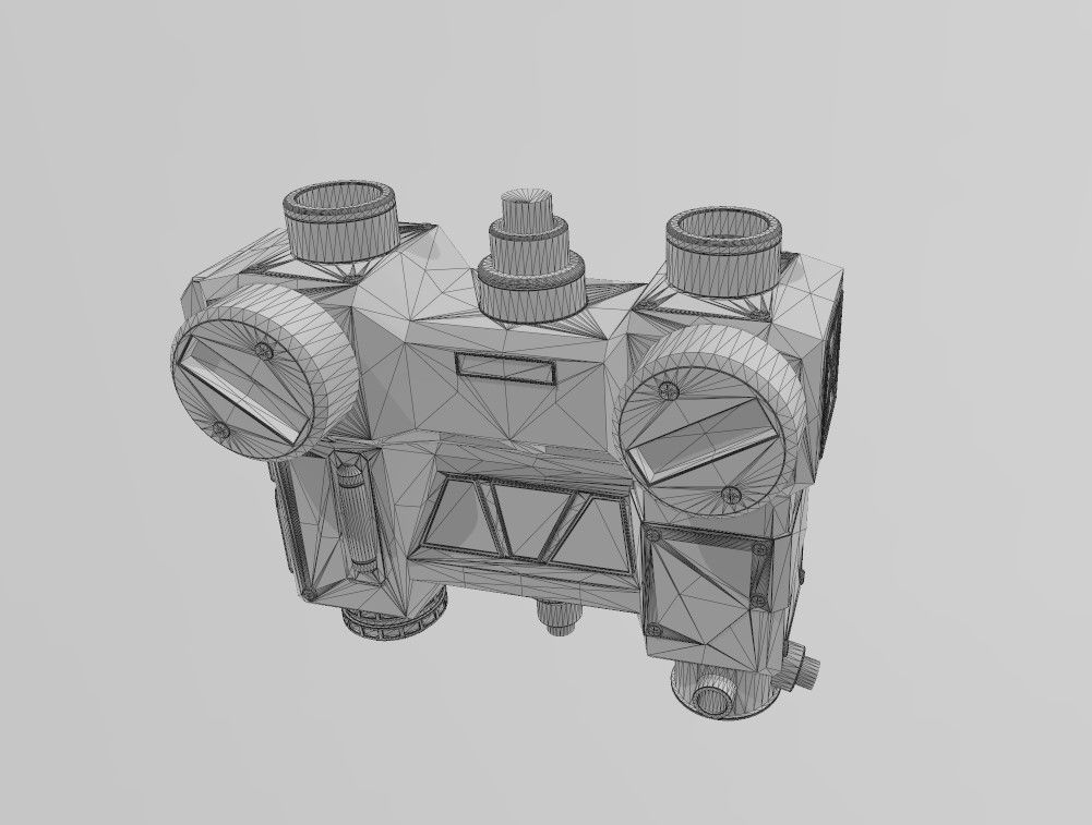 DIY - APEX LEGENDS - CAUSTIC PROP - COSPLAY 3D print model_3