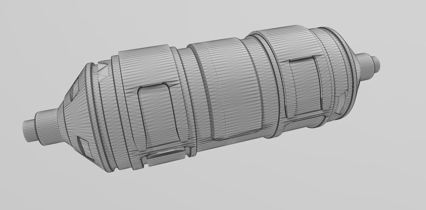 DIY - APEX LEGENDS - CAUSTIC PROP - COSPLAY 3D print model_10