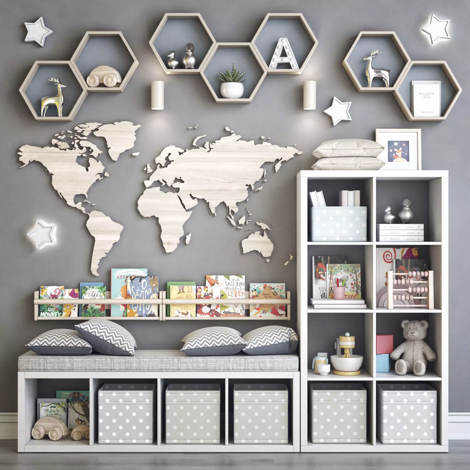 Childrens furniture and toys 2 3D model_0