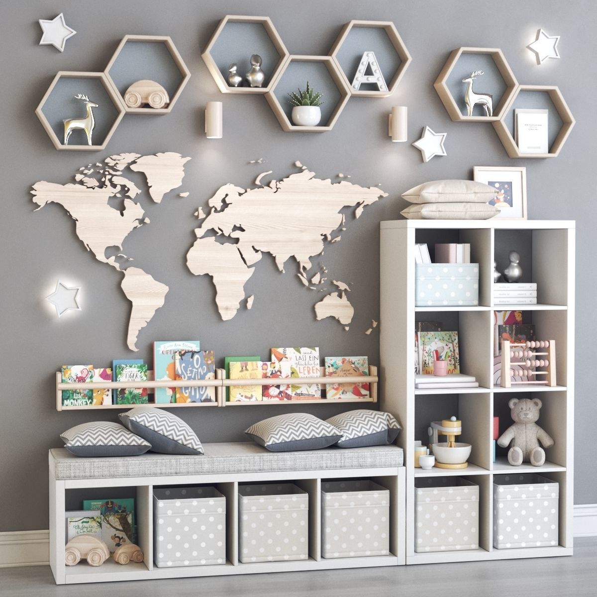 Childrens furniture and toys 2 3D model_3