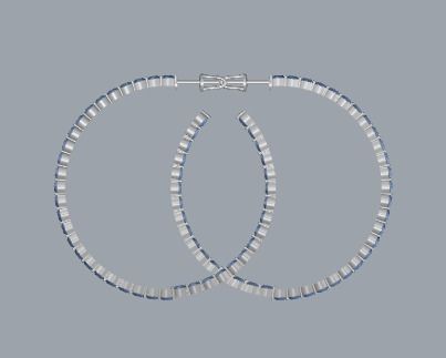 Combo Set Of Four Earrings 3D print model_87