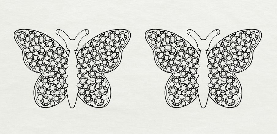 Combo Set Of Four Earrings 3D print model_69