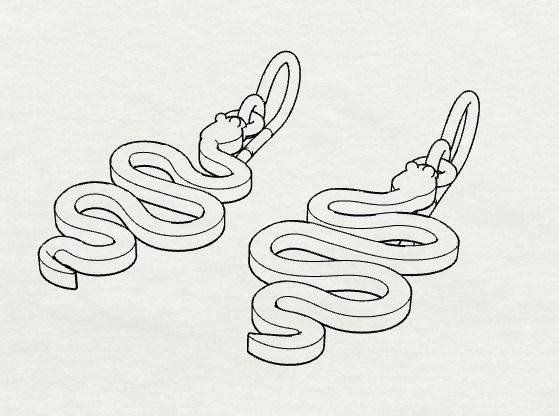 Combo Set Of Four Earrings 3D print model_54