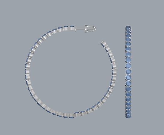 Combo Set Of Four Earrings 3D print model_86