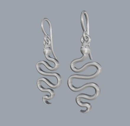 Combo Set Of Four Earrings 3D print model_50