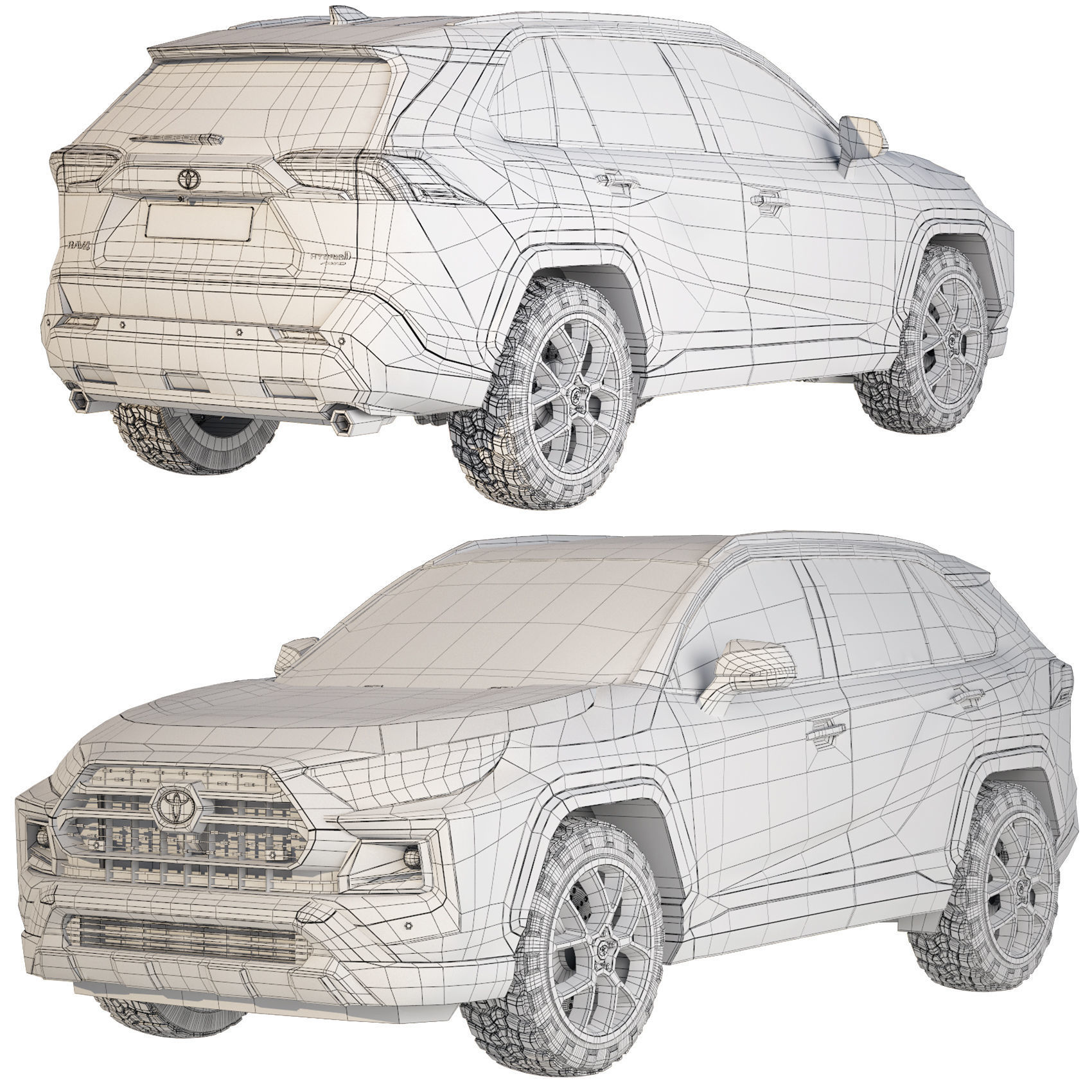 Toyota RAV4 Adventure 2022 3D model_4