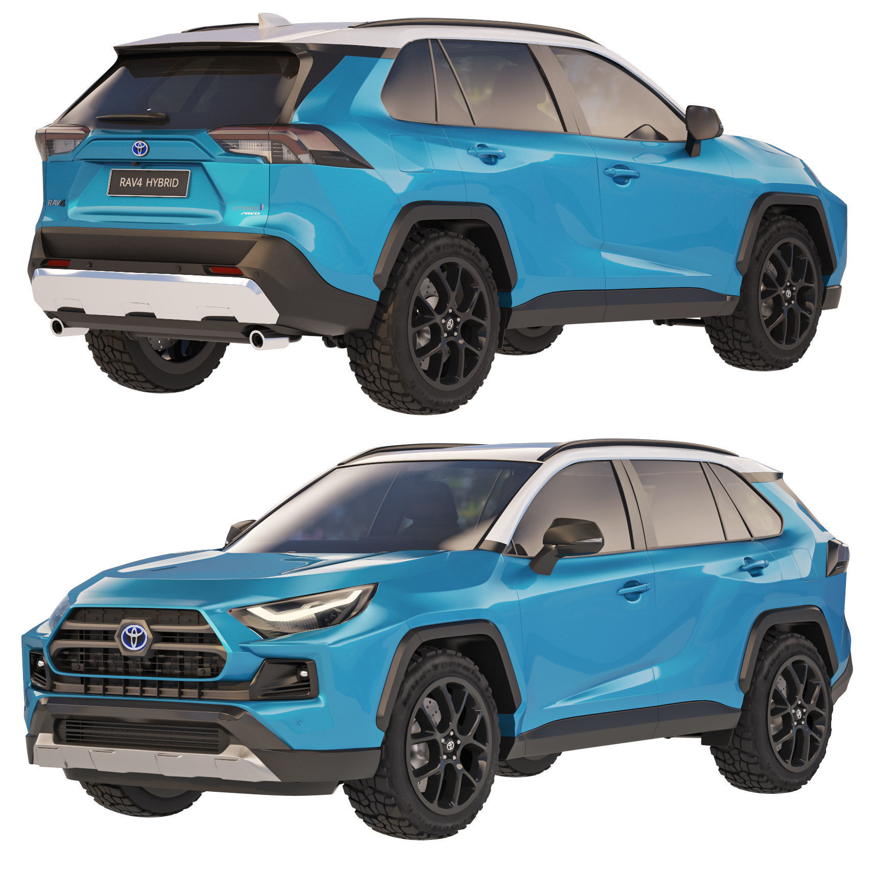 Toyota RAV4 Adventure 2022 3D model_2