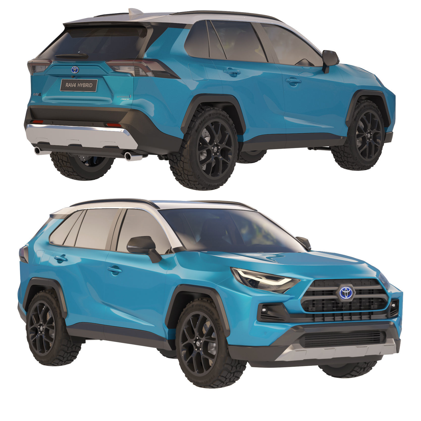 Toyota RAV4 Adventure 2022 3D model_3