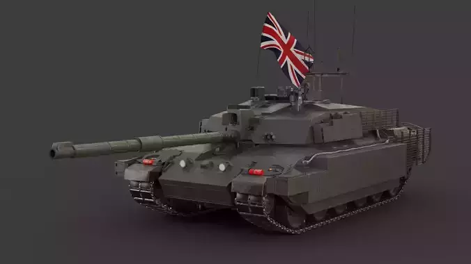 Challenger 2 TES 3D model