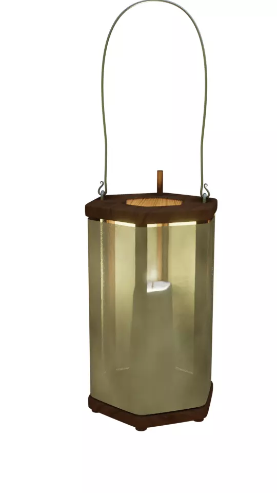 Medieval Lantern Free 3D model