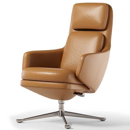GREND RELAX armchair Low-poly 3D model