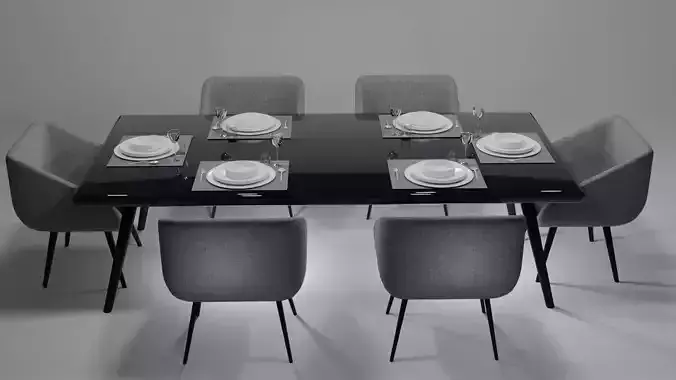 TABLE dining and chairs