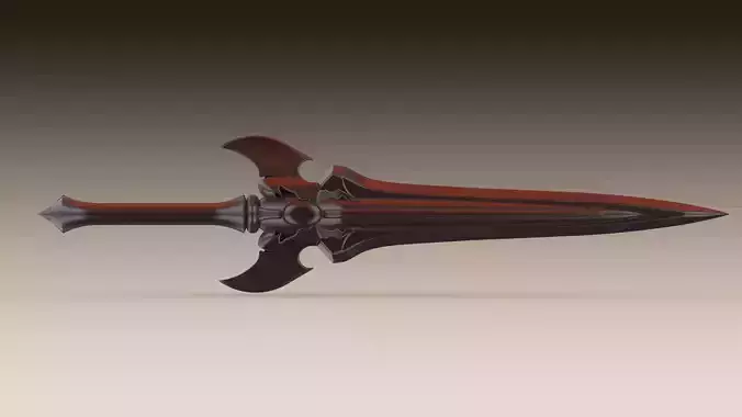 3D model Dynasty Knife from Lineage2 Game 3D print model